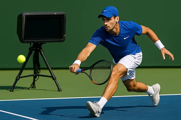 ATP gracz w akcji